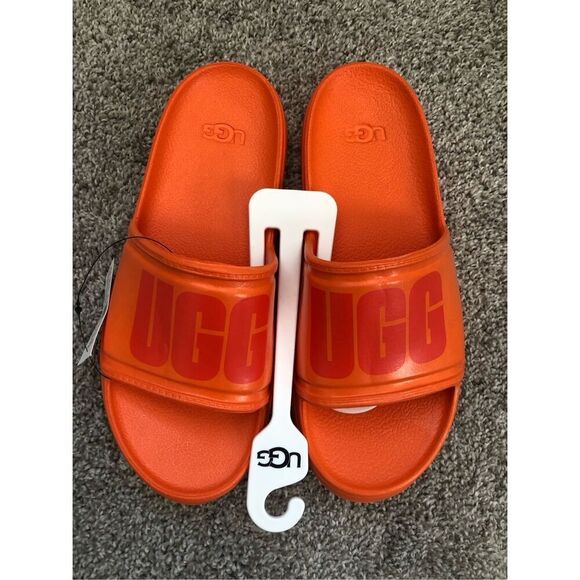 UGG Men's Wilcox Slide Size 9 Orange - Picture 6 of 7